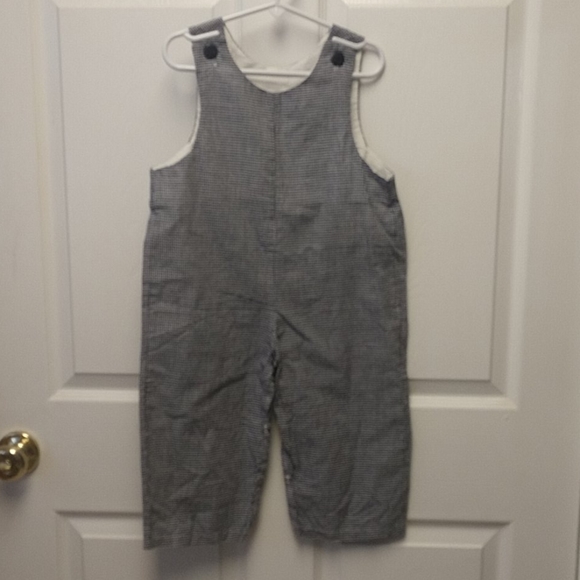 NWT Heavenly Kids Gingham Romper 4T - Picture 1 of 4